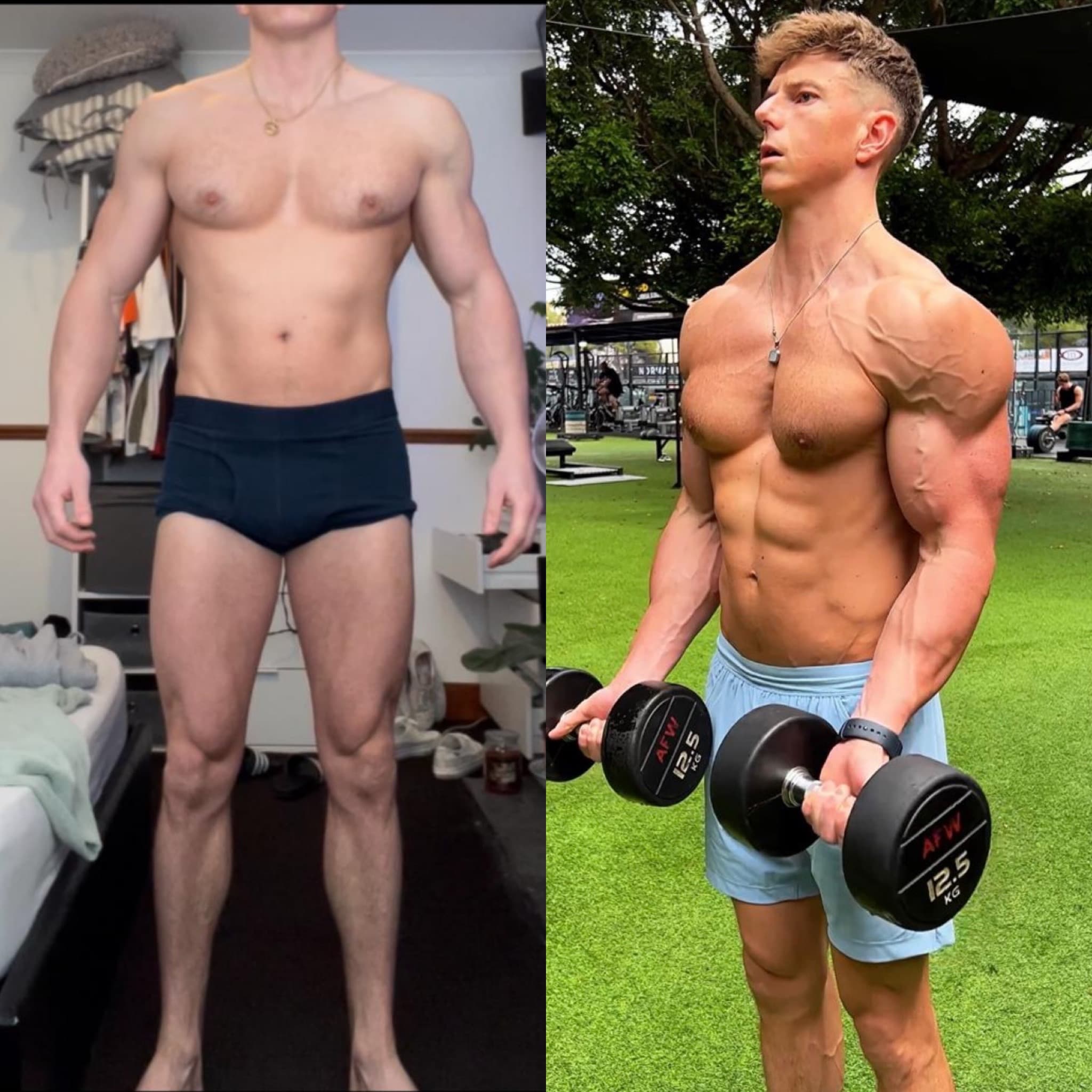 Chris P. transformation photo 2